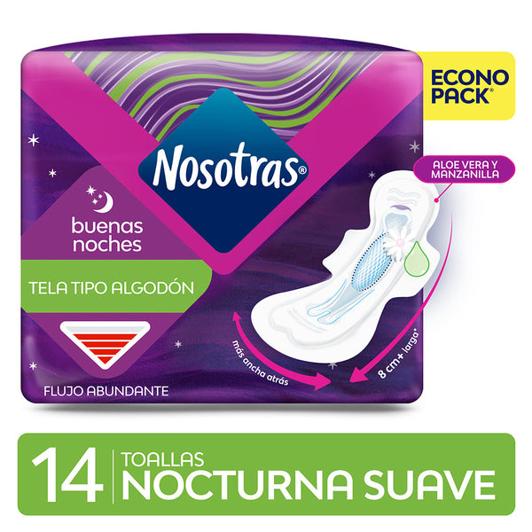 14 Pack Nosotras Goodnight Cotton Towels ‚Soft, Absorbent & Eco-Friendly Fabric for Comfort & Durability