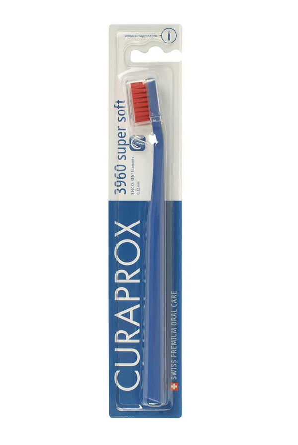 Curaprox Curen Super Soft Toothbrush 3960: Ultra Soft Bristles & Ergonomic Handle for Gentle Cleaning