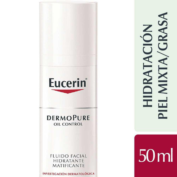 Eucerin Dermopure Oilcontrol Fluid Matify ( 50ml / 1.69Fl Oz) for Acne Prone Skin -
