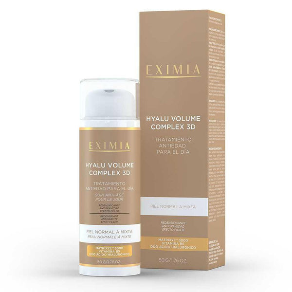 Eximia Hyalu Volume Complex 3D Day Deep Wrinkles Skin( 50Gr/1.76Oz ): MATRIXYL‚3000, Vitamin B5, Hyaluronic Acid Duo, Non-Comedogenic
