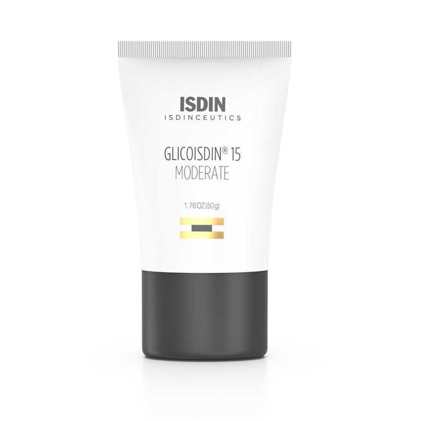 Isdin Facial Glycoisdin Gel 15% - 50ML with Aloe Vera, Reduces Wrinkles, Stimulates Collagen & Unifies Skin Tone