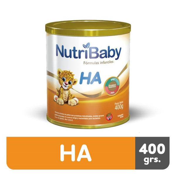 Nutribaby HA Infant Formula Can: Prebiotics, Nucleotides, DHA/ARA, Vitamins & More - 400g/13.52oz