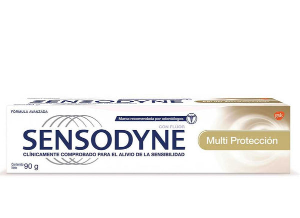 Sensodyne Multi Protection Advanced Formula Toothpaste (90G/3.17 Oz) - Fluoride, Zinc Citrate, Potassium Nitrate & More