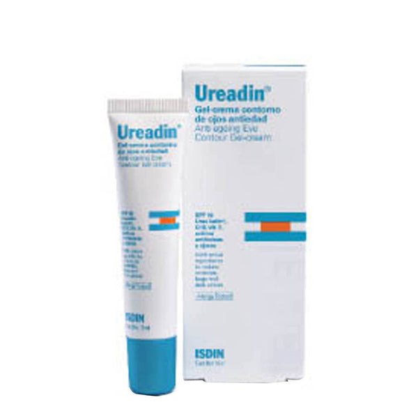 Ureadin Fusion Gel Eye Contour Cream - (15ml/0.5fl Oz) -with Urea, Hyaluronic Acid, SPF 20 and Coenzyme Q10