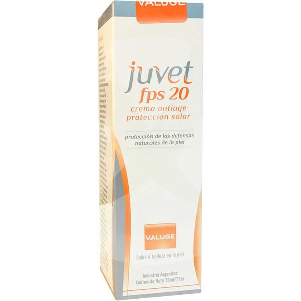 Valuge Antiage Cream Juvet SPF20: Moisturizing, Repairing & Protecting Natural Defenses with Bodyfensine‚¢, Xpertmoist‚¢, Niacinamide, Urea & Tocopherol (75Ml / 2.53.Oz)