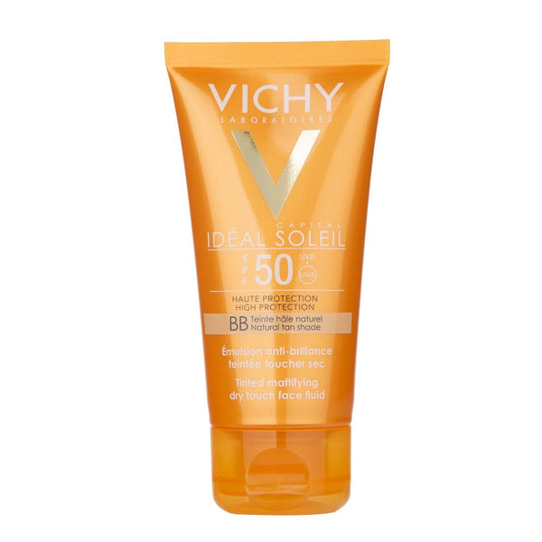 Vichy Idleal Soleil BB Cream SPF50+: UVA/UVB Protection, Lightweight, Water-Resistant & Tinted for Natural Look 50Ml / 1.69Fl Oz